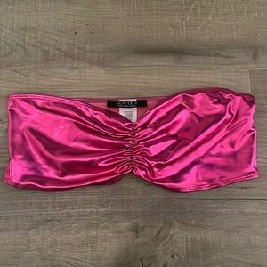 Ragstock Pink Reflective Bandeau